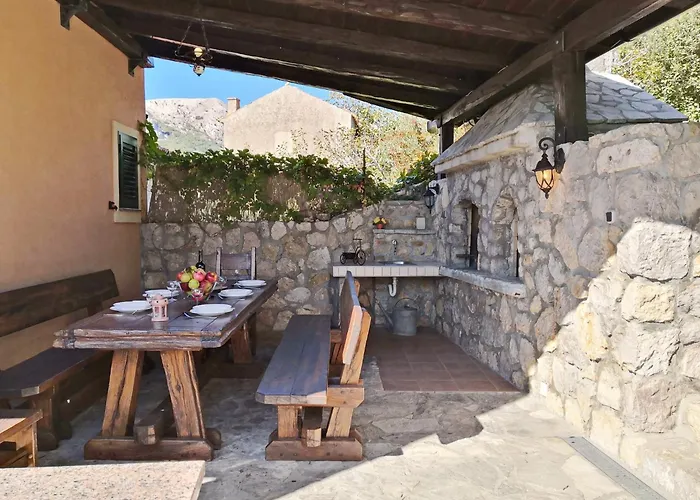 Family Friendly House With A Swimming Pool Draga Bascanska, Krk - 19204 Draga Bašćanska